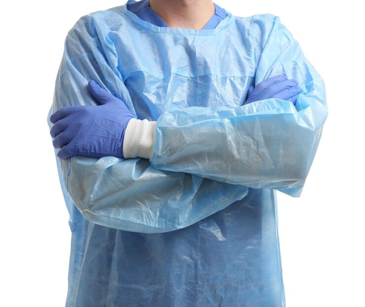 لباس یکبار مصرف ضد آب با کیفیت بی رقیب